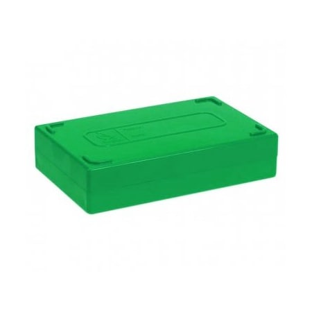 Heathrow Scientific Microscope Slide Box, Green, 25 Capacity 247675-G